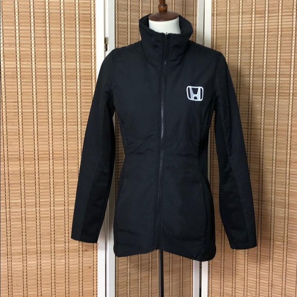 Honda Jackets & Blazers - Honda Ladies Windbreaker Jacket Fitted Size Small